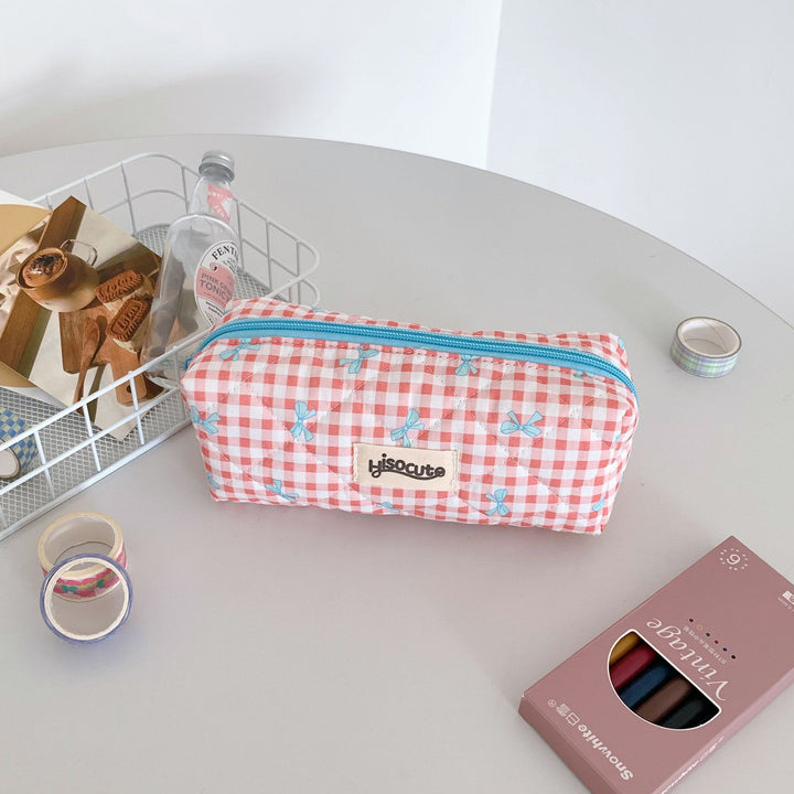 Stylish Quilted Pencil Case Kalsten