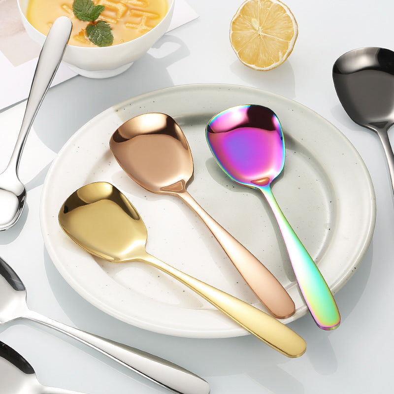 Elegant dessert spoon with ergonomic design Kalsten