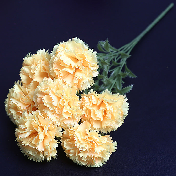 Artificial Carnation Bouquet for Home Decor Display