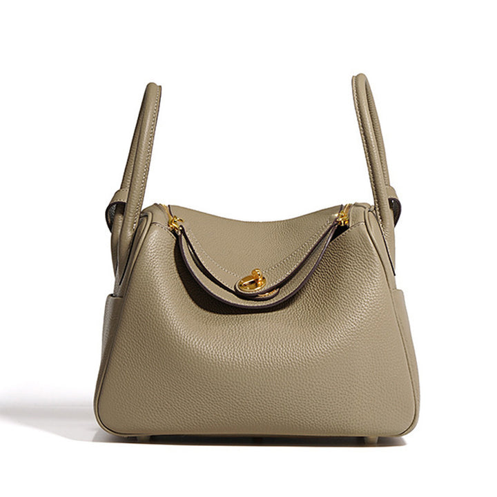 Structured Leather Handbag Kalsten