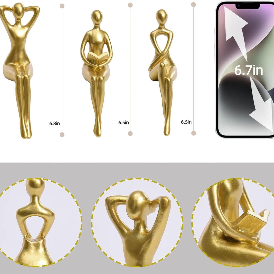 Modern Abstract Figurine Set Kalsten