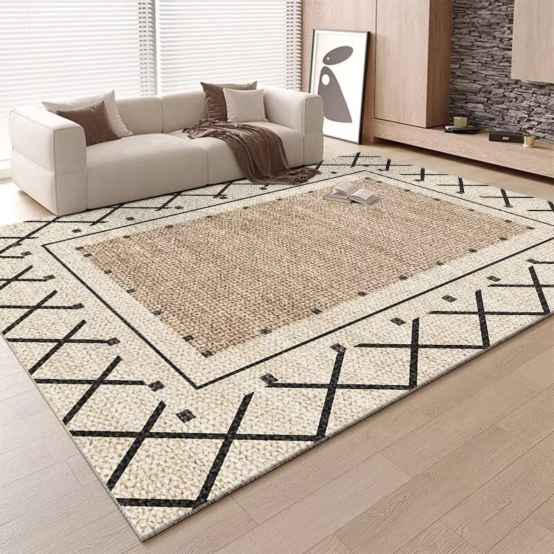 Geometric Patterned Floor Mat