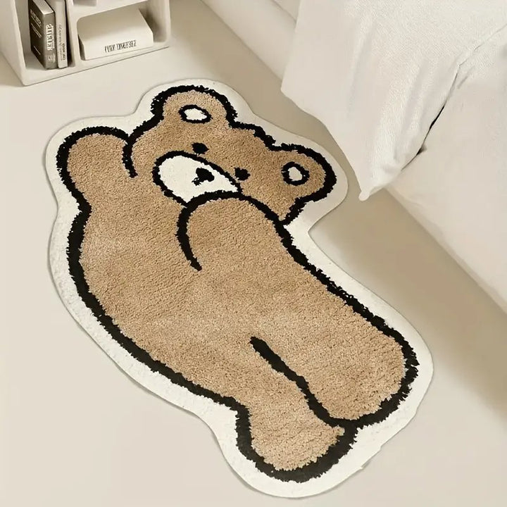 Alien Skateboard Themed Area Rug