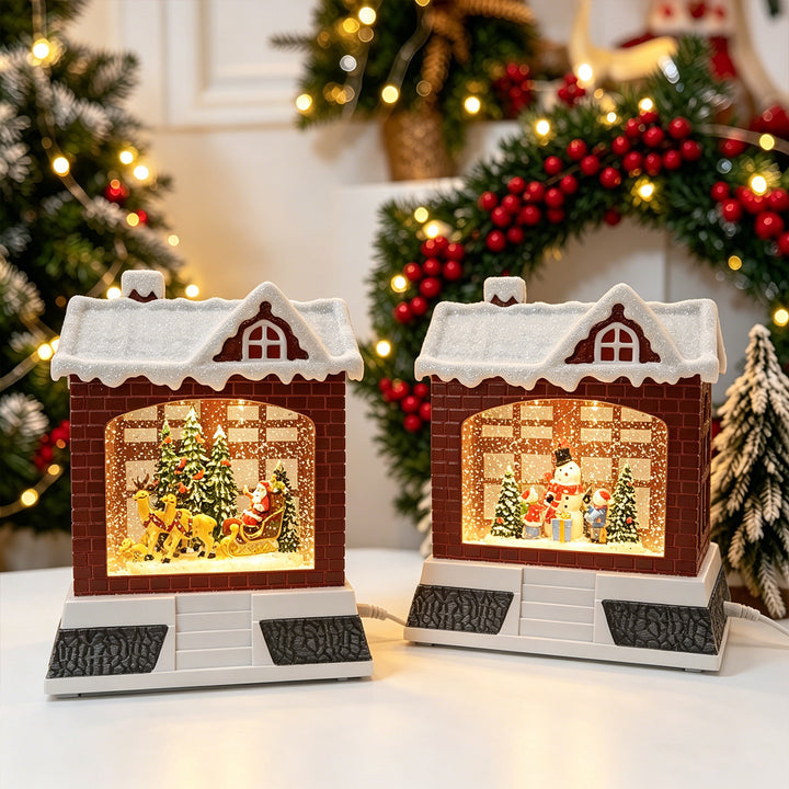 Decorative Christmas lantern with lights Kalsten
