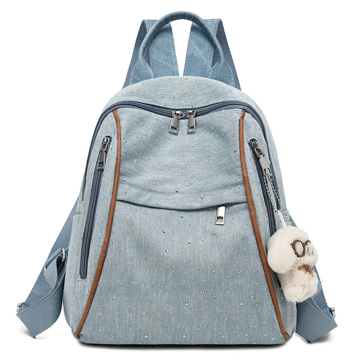 Casual Denim-Style Backpack Kalsten