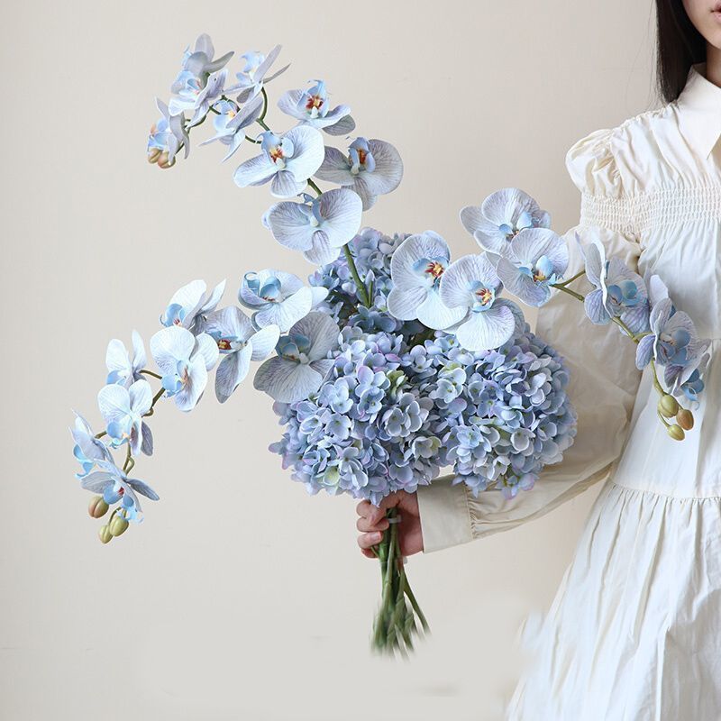 Lifelike Artificial Orchid Arrangement