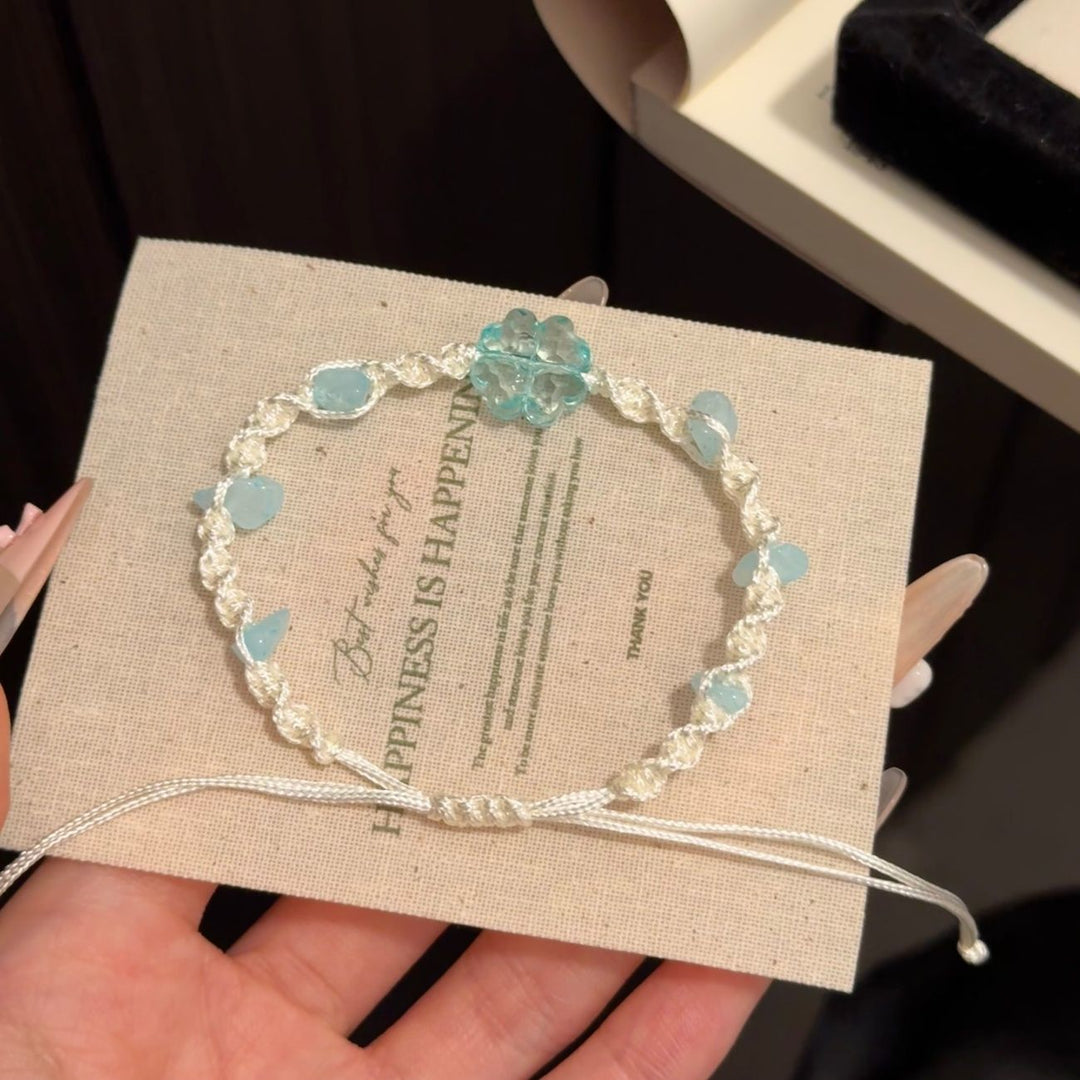 Adjustable Crystal Charm Bracelet Kalsten
