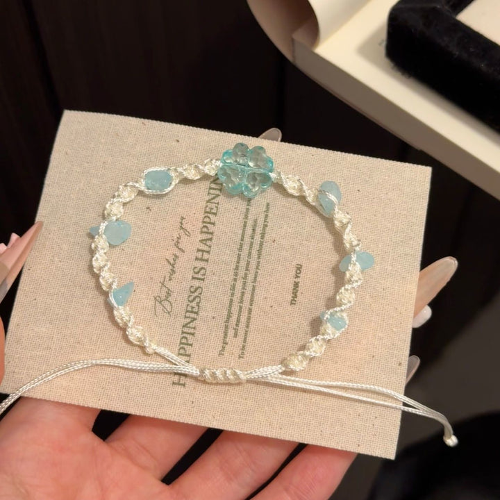 Adjustable Crystal Charm Bracelet Kalsten