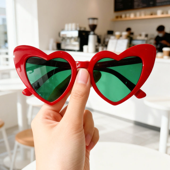 Vintage Heart-Frame Sunglasses Kalsten