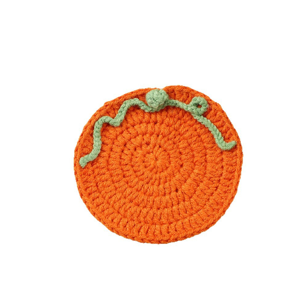 Decorative Crochet Lemon Coaster Kalsten