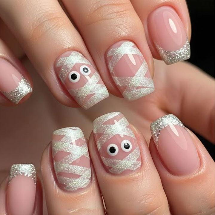 Halloween-Inspired 3D Nail Art Set Kalsten
