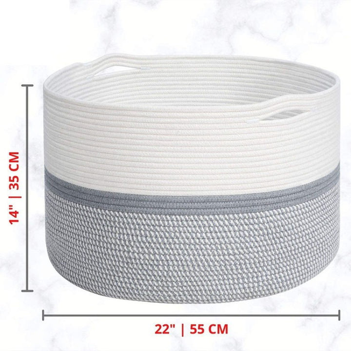 Stylish storage basket made of durable material Kalsten