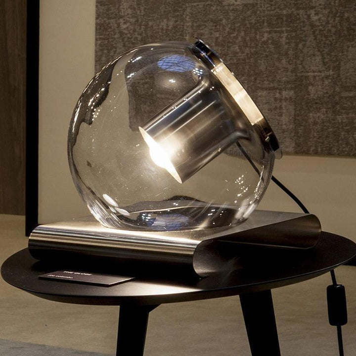 Modern Glass Sphere Table Lamp