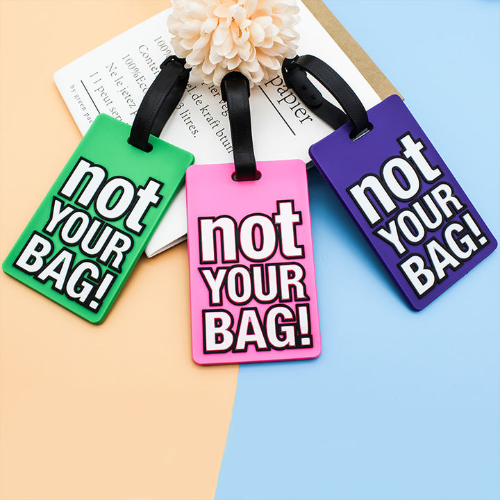 Unisex Luggage Tag with Eye-catching Message Kalsten