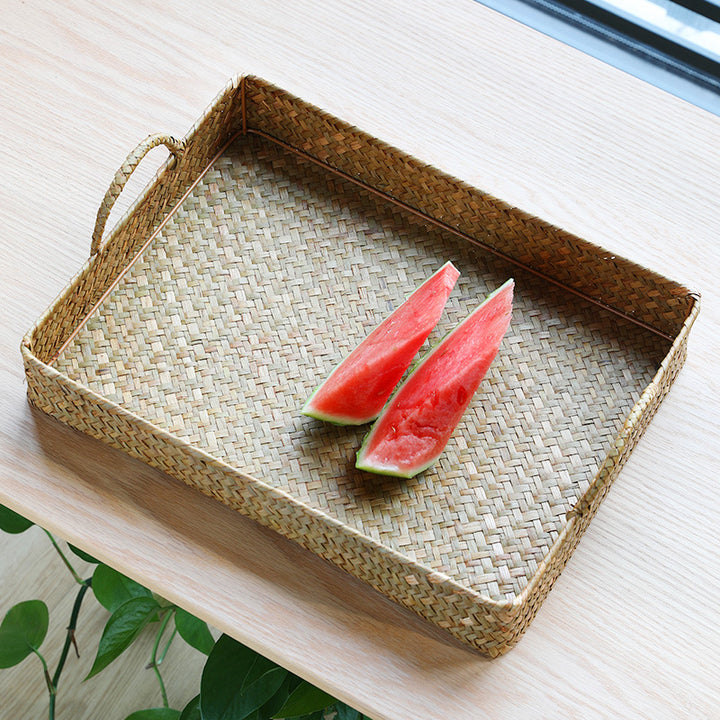 Unisex Handwoven Serving Tray Kalsten