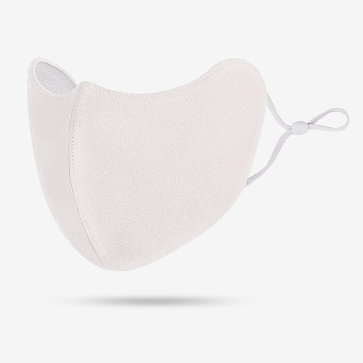 Contoured Soft-Touch Reusable Comfort Face Mask with Sculpted 3D Fit and Adjustable Elastic Toggle Kalsten