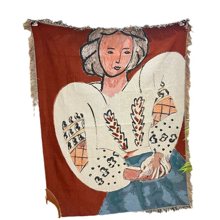 Artistic Abstract Wall Tapestry