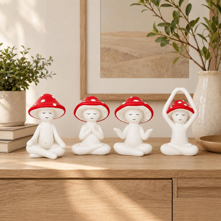 Playful Zen Garden Decor Figure Set Kalsten
