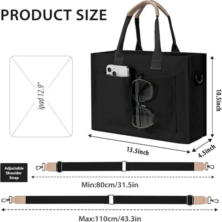 Multifunctional Laptop Bag with Removable Organizer Kalsten
