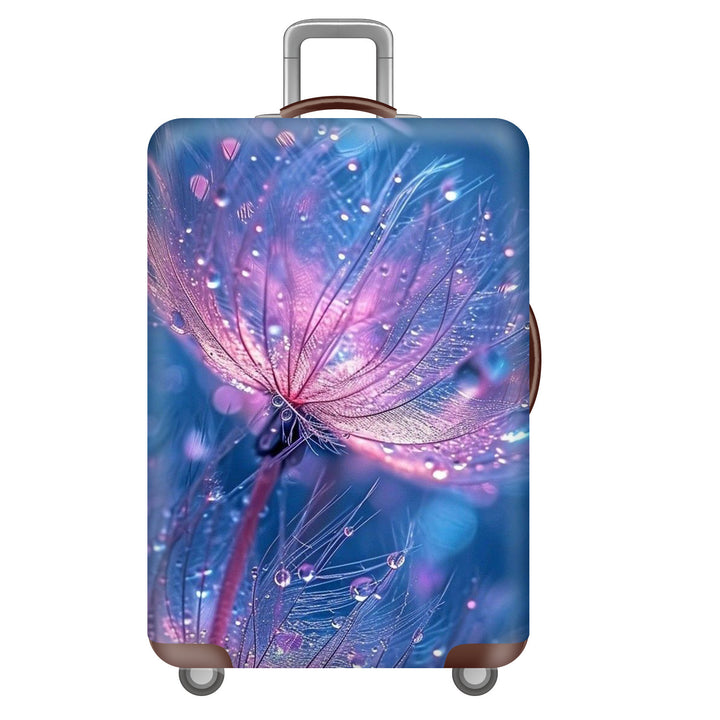 Unisex hard-shell travel suitcase with imaginative, cultural motif Kalsten