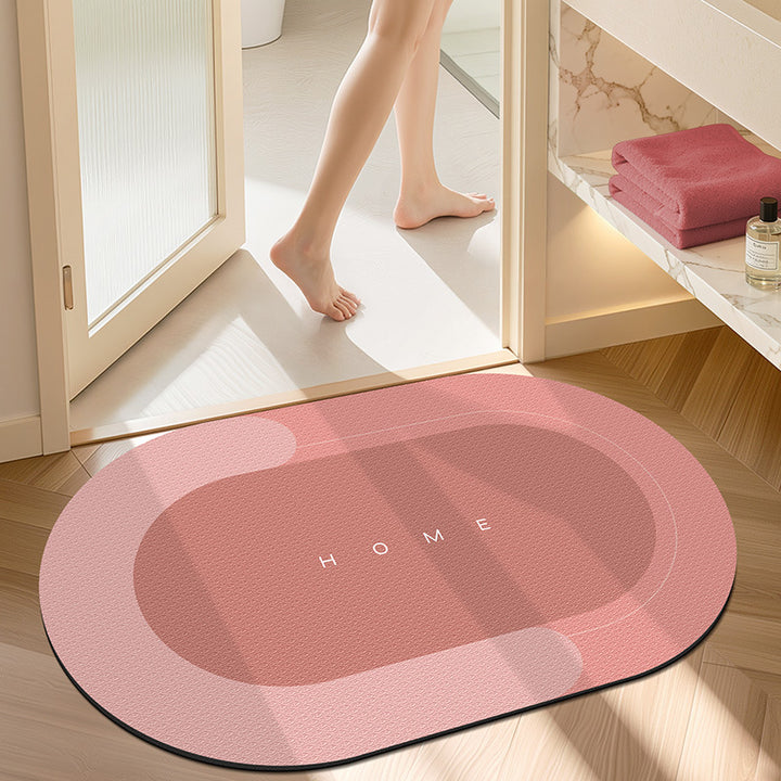 Modern Abstract Bathroom Mat