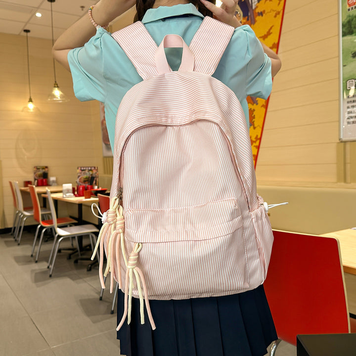 Lightweight Striped Backpack Kalsten