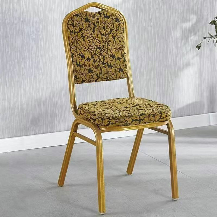 Elegant Upholstered Dining Chair with Gold Frame Kalsten