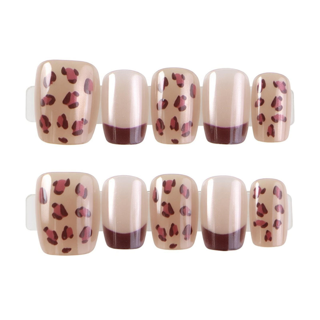 Animal Print Press-On Nail Set Kalsten