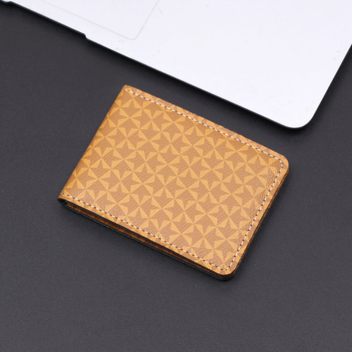 Stylish Geometric Pattern Card Holder
