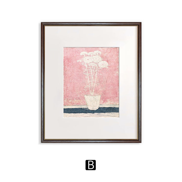 Framed Floral Still Life Wall Art