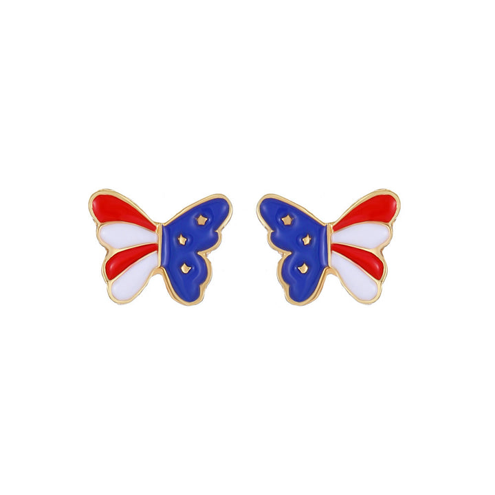 Women's unusual star-rose acrylic earrings with feather-light wearing comfort and fishhook closure Kalsten