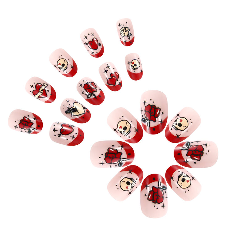 Artistic Press-On Nail Designs Kalsten