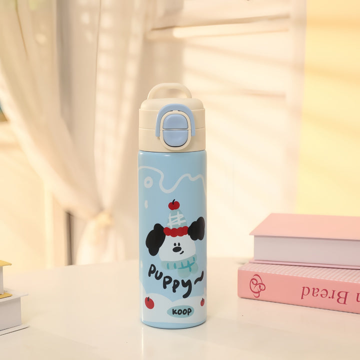 Ladies Insulated Drinking Bottle with Playful Design Kalsten