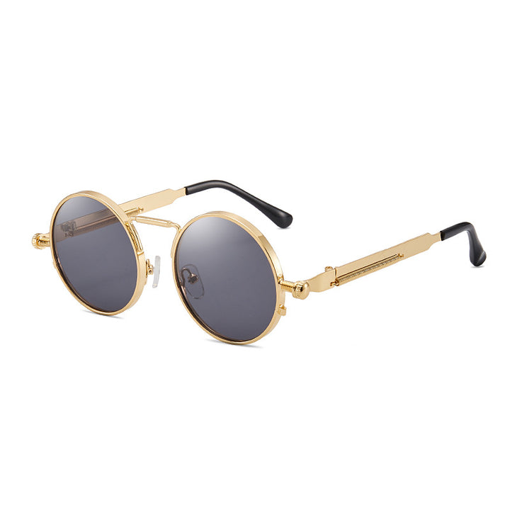 Women elegant round metal glasses Kalsten