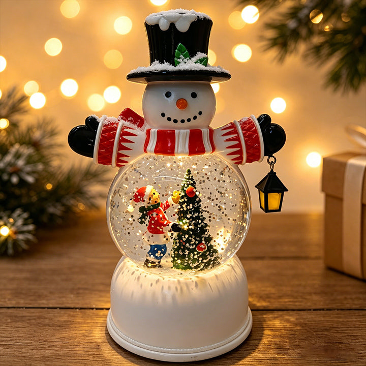 Funny Santa Claus Snow Globe Figure Kalsten