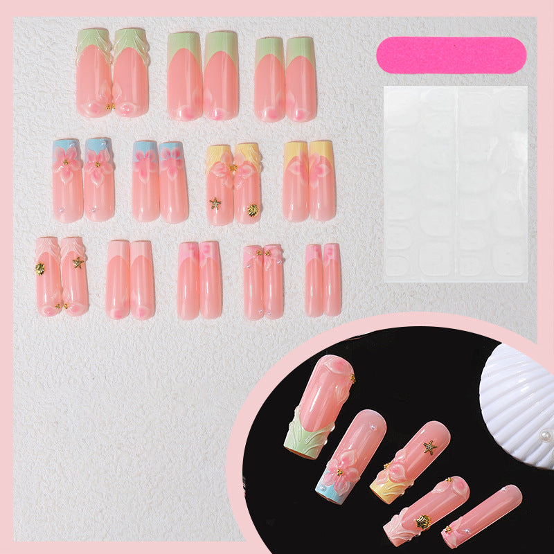Floral Artisan Press-On Nail Set Kalsten