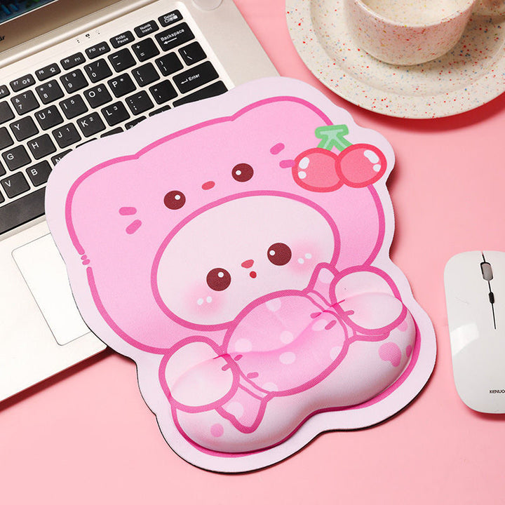 Cute Cartoon-Themed Mouse Pad Set