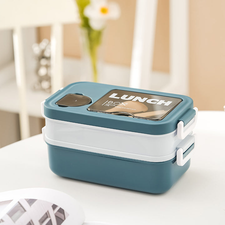Double-Layered Food Storage Lunch Box