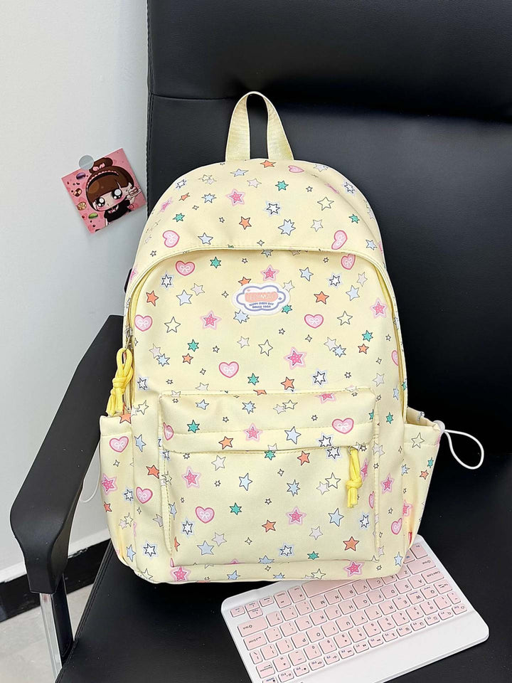 Playful Star-Patterned Daypack