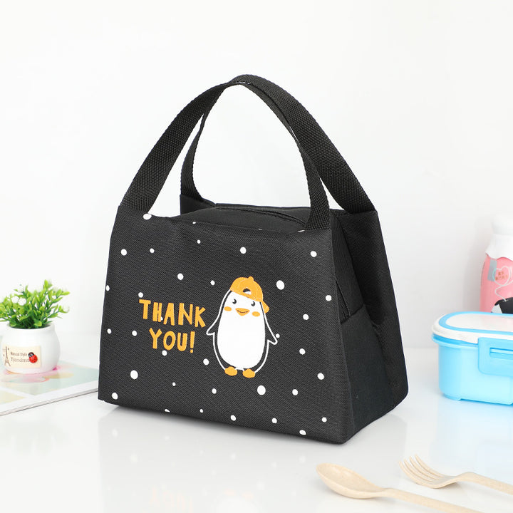 Cute Bear Print Insulated Lunch Bag Kalsten