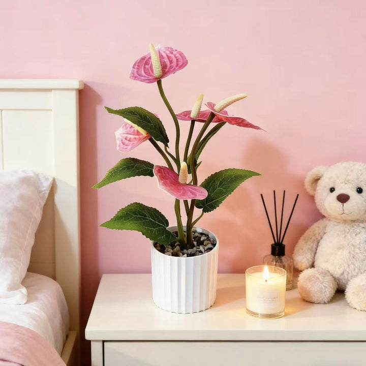 Artificial Orchid Plant Arrangement 1790480743 Home Decor
