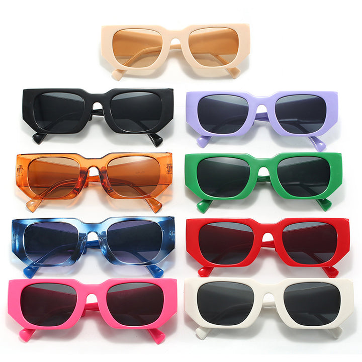 Women geometric oversized sunglasses with wide design Kalsten