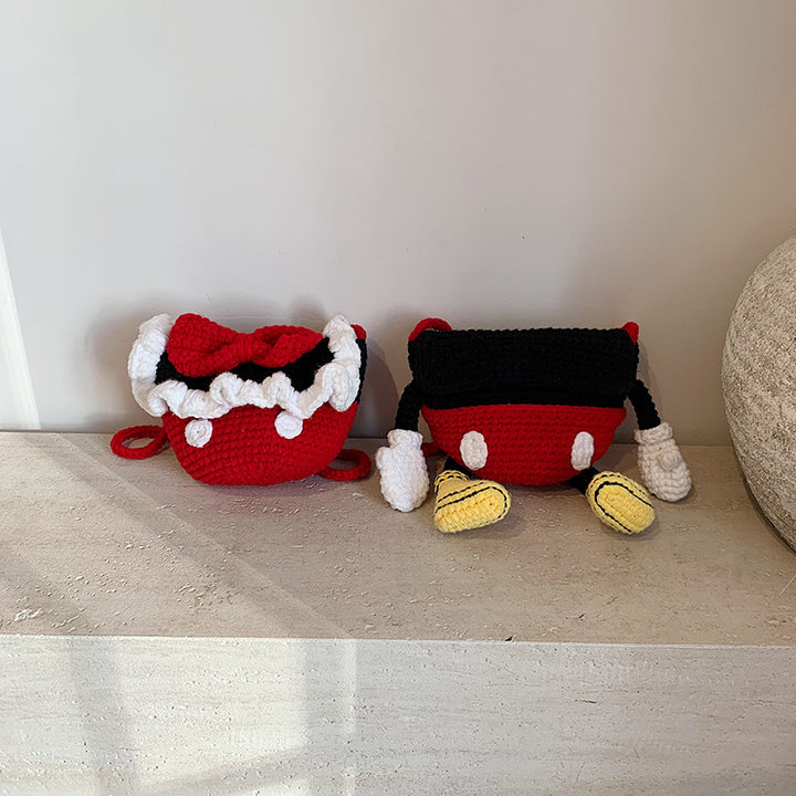 Cute Crochet Character Bag