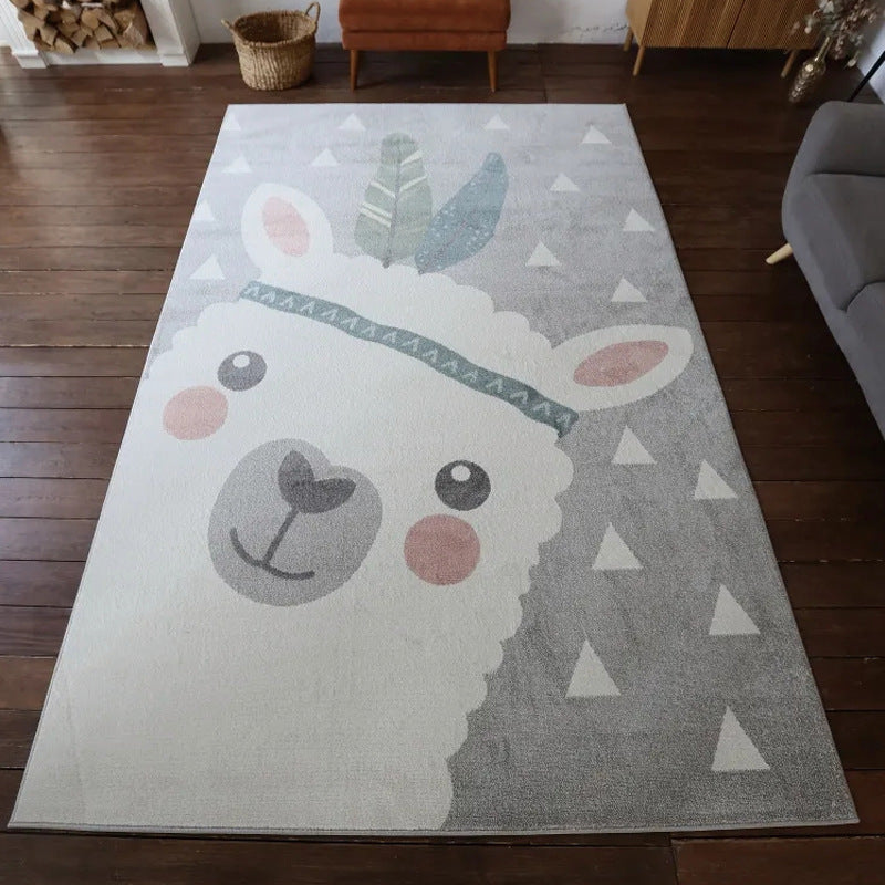 Whimsical Cat-Themed Area Rug