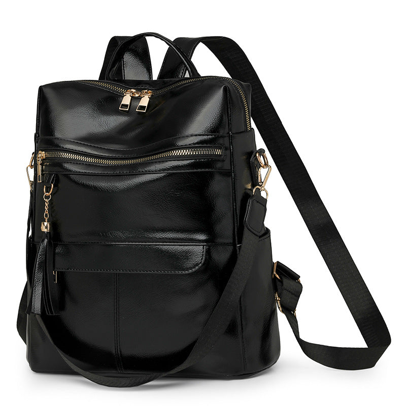 Multi-Purpose Stylish Leather Backpack Kalsten