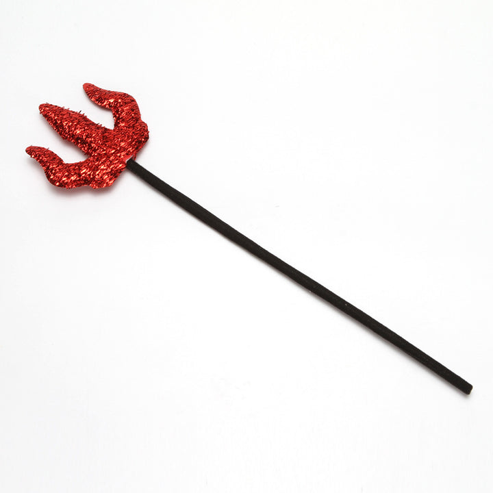 Devil's headband with glitter and devil horns Kalsten