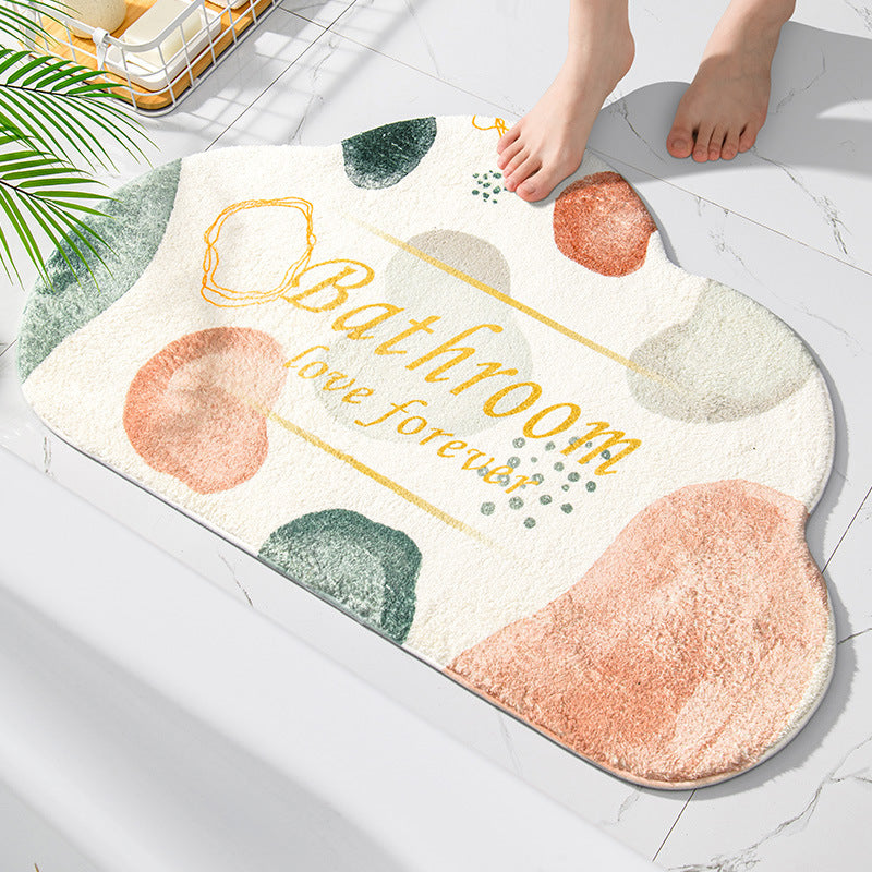 Plush Cloud Shaped Bath Mat Kalsten