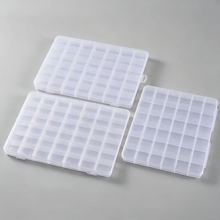 Transparent Multi-Compartment Craft Storage Organizer Kalsten