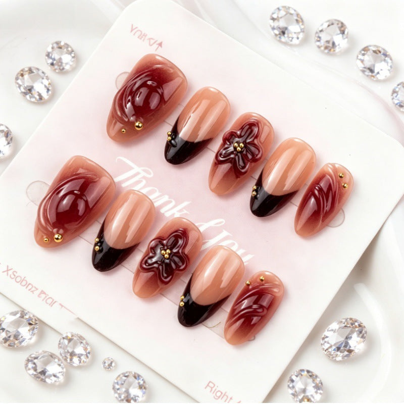 Creative Floral Design Press-On Nails Kalsten