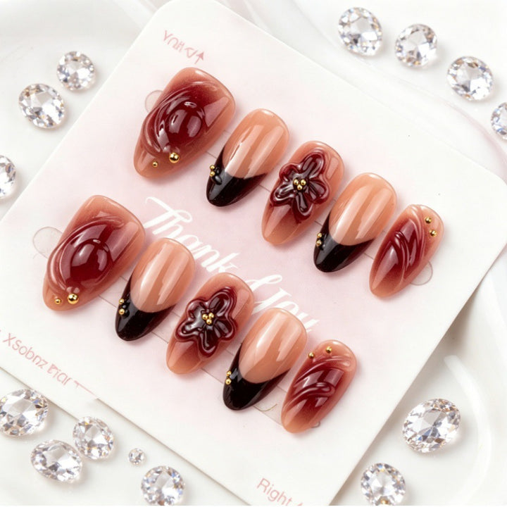 Creative Floral Design Press-On Nails Kalsten